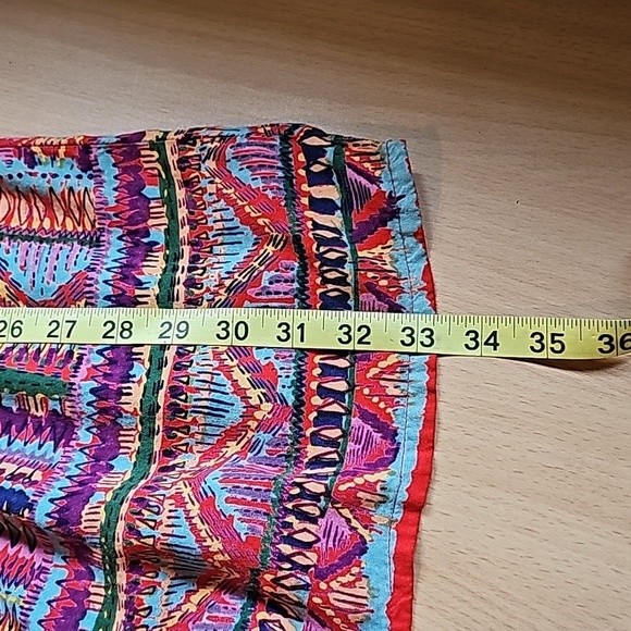 MED Angie geometric studded denim Jean midi dress - Picture 9 of 12